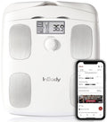Soft White Full Body Composition Analyzer Scale N324965