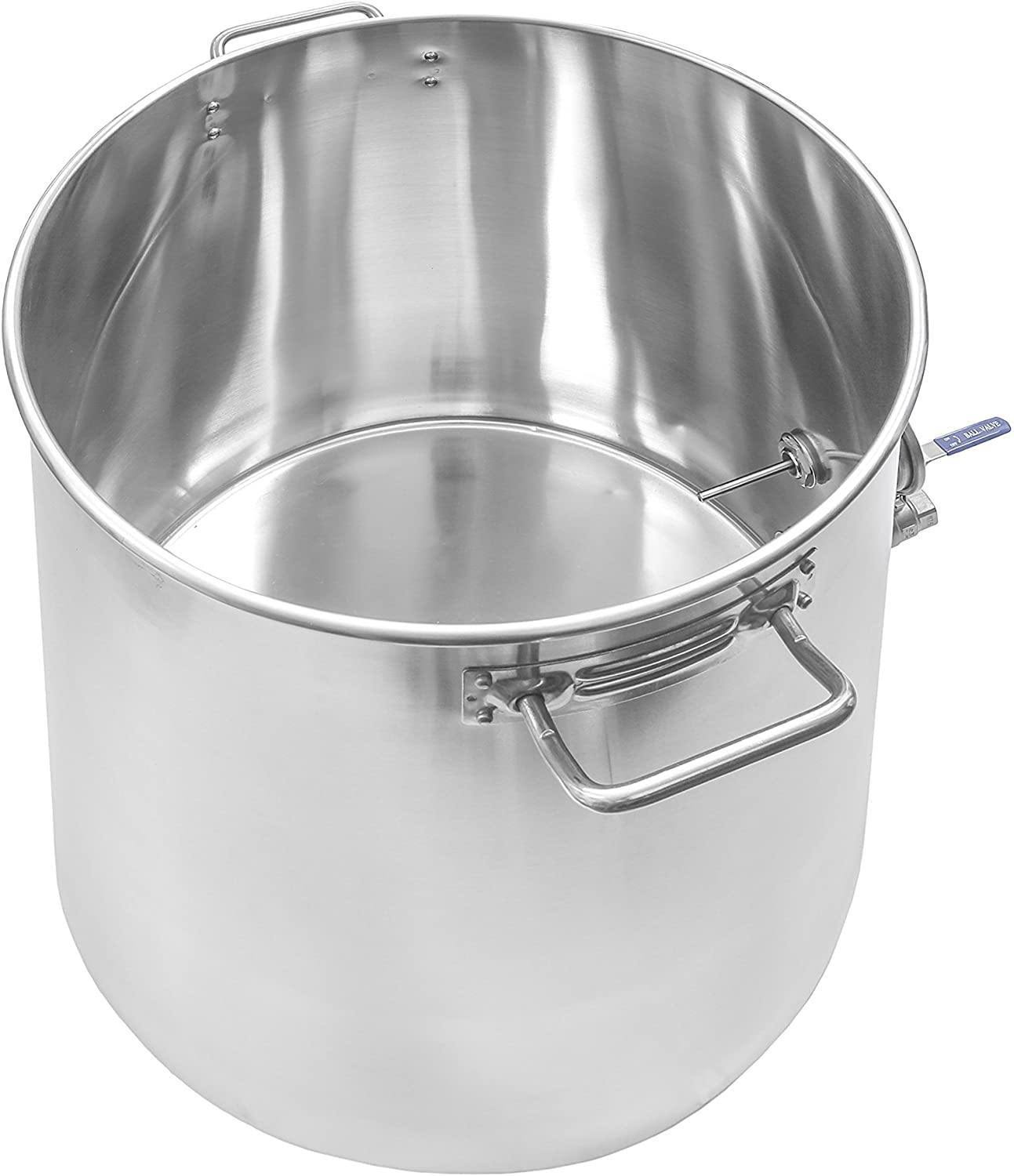 Stainless Steel Home Brew Kettle Stock Pot N43620