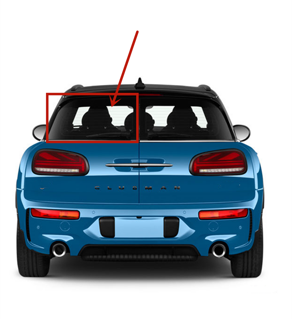 Heated Back Window Back Glass Driver Left Side Y5946