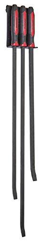 3-Piece HD Pry Bar Set and Rack K29782
