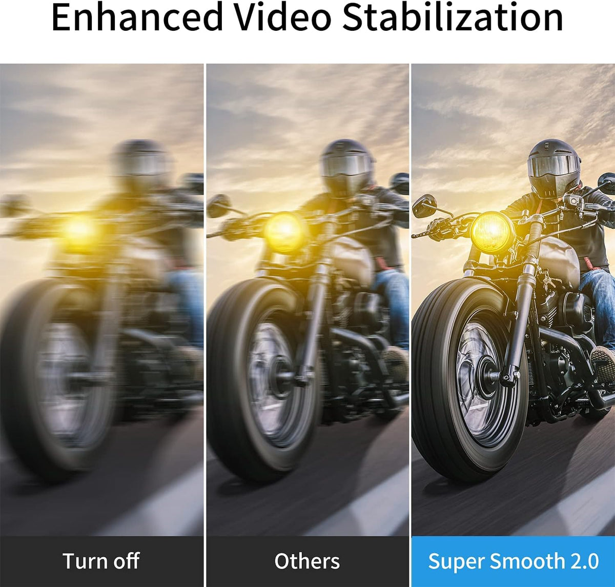 4K30FPS WiFi Action Camera Waterproof Sports Camera with Dual Touch Screen Display M157