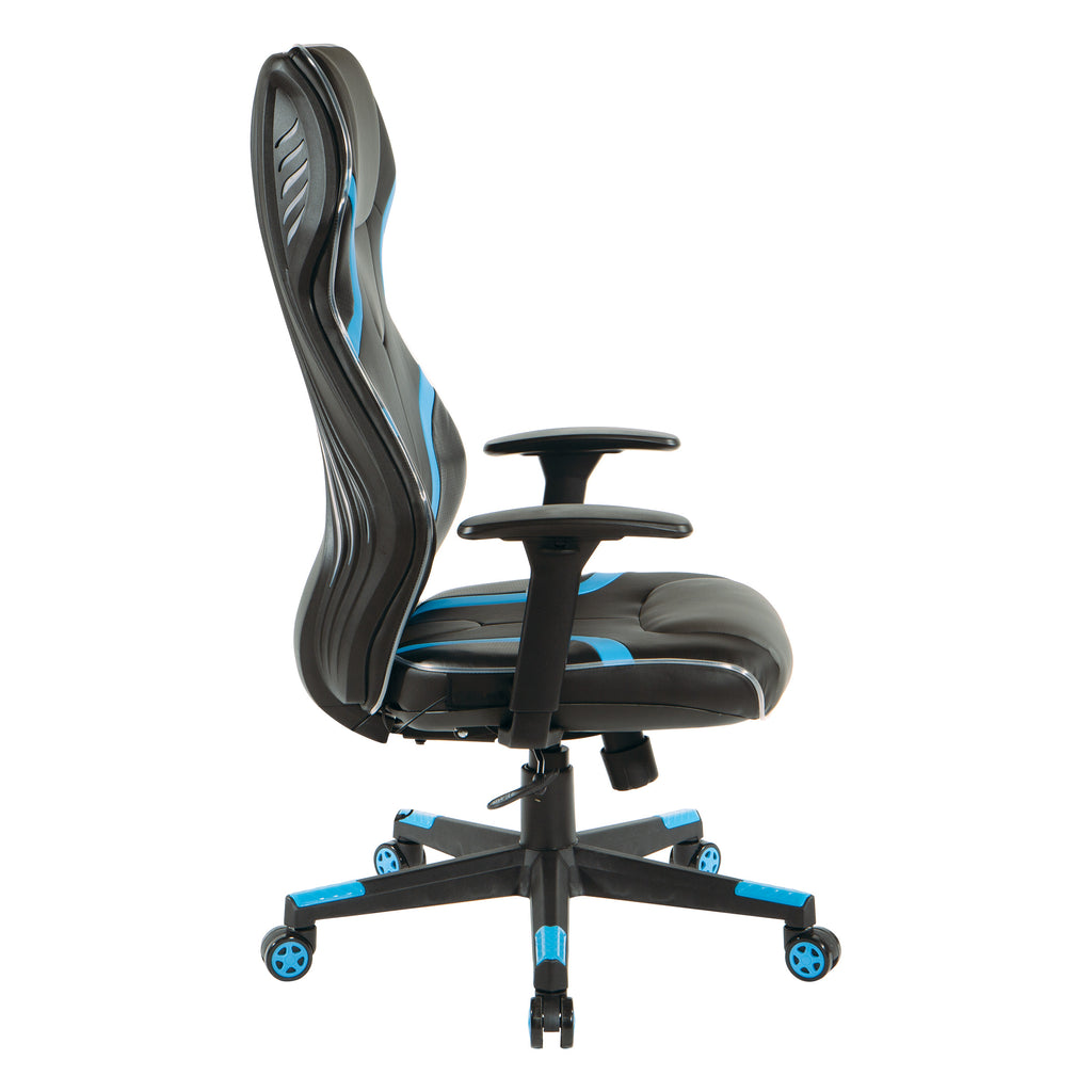 Gray Adjustable Swivel Gaming Chair E450