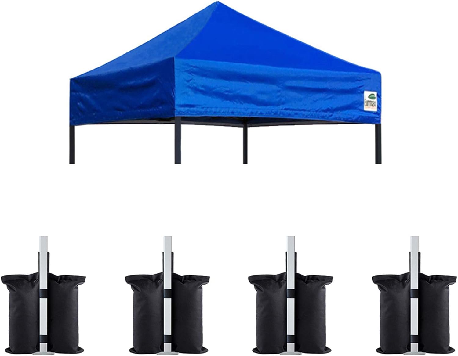 10x15 Red Pop Up Canopy Tent Cover Replacement Pack of 2 N495094