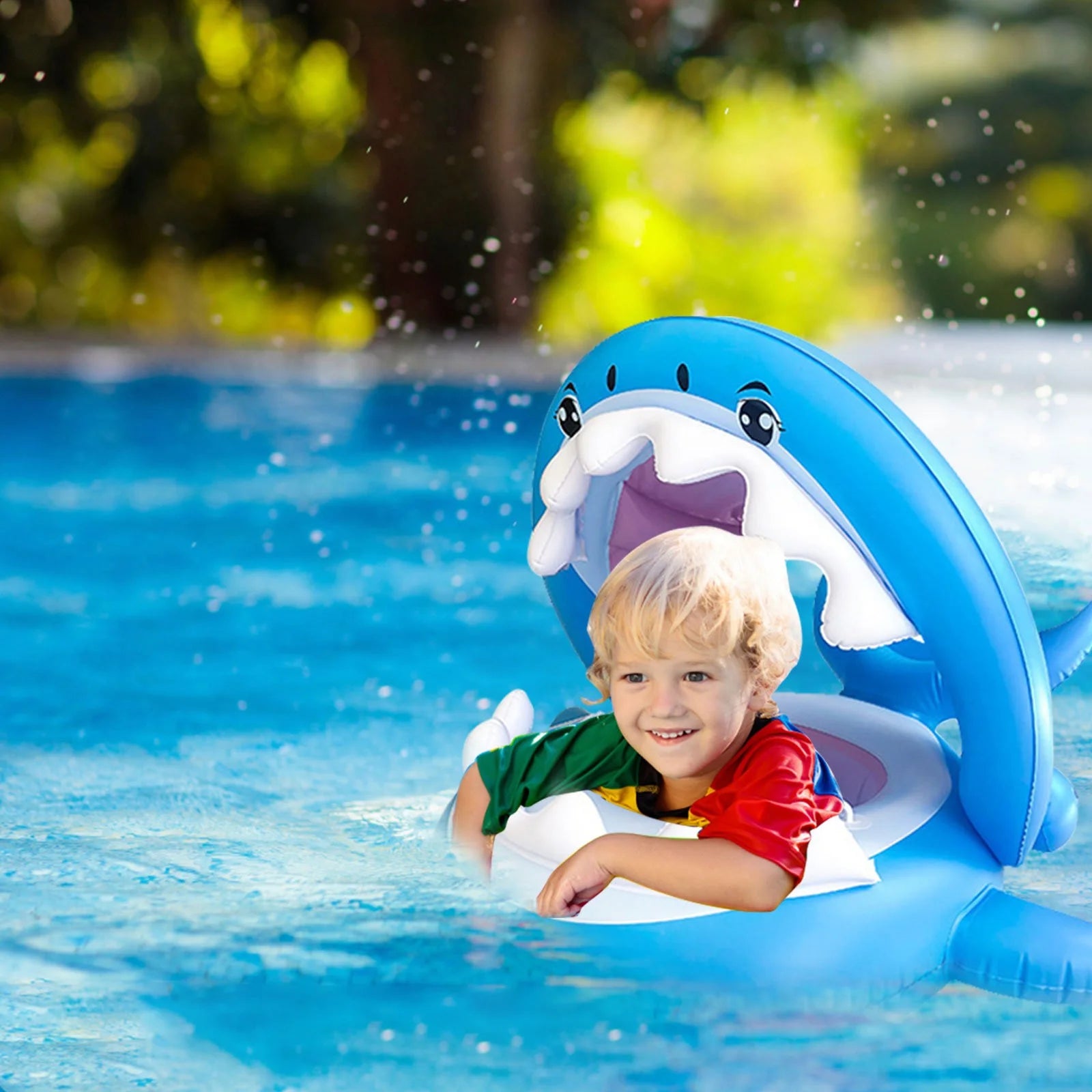 Inflatable Infant Pool Float H164135
