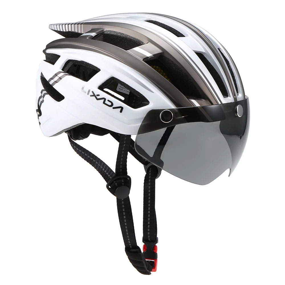 Motorcycle Helmet with Detachable Magnetic Visor W173747