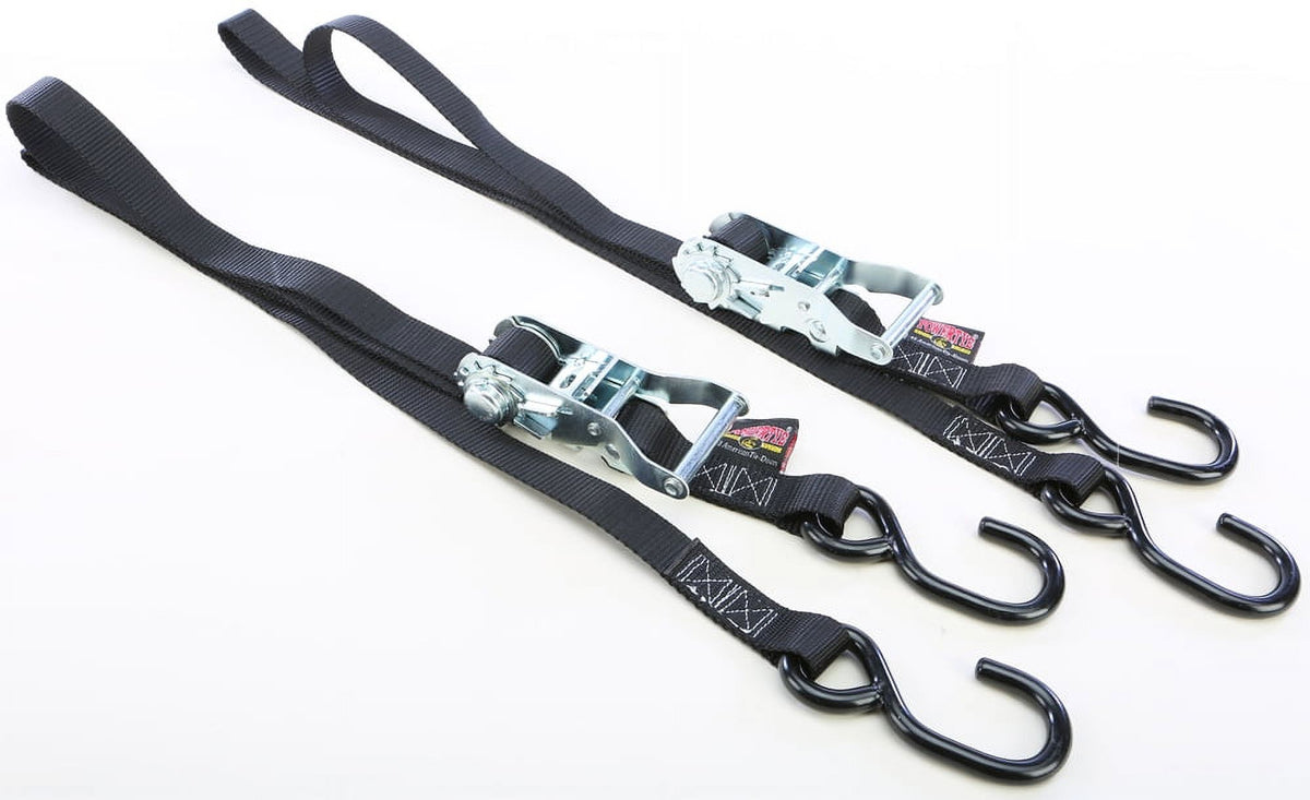 Ratchet Tie-Downs 1-inch X 6' 2-Pack S83946