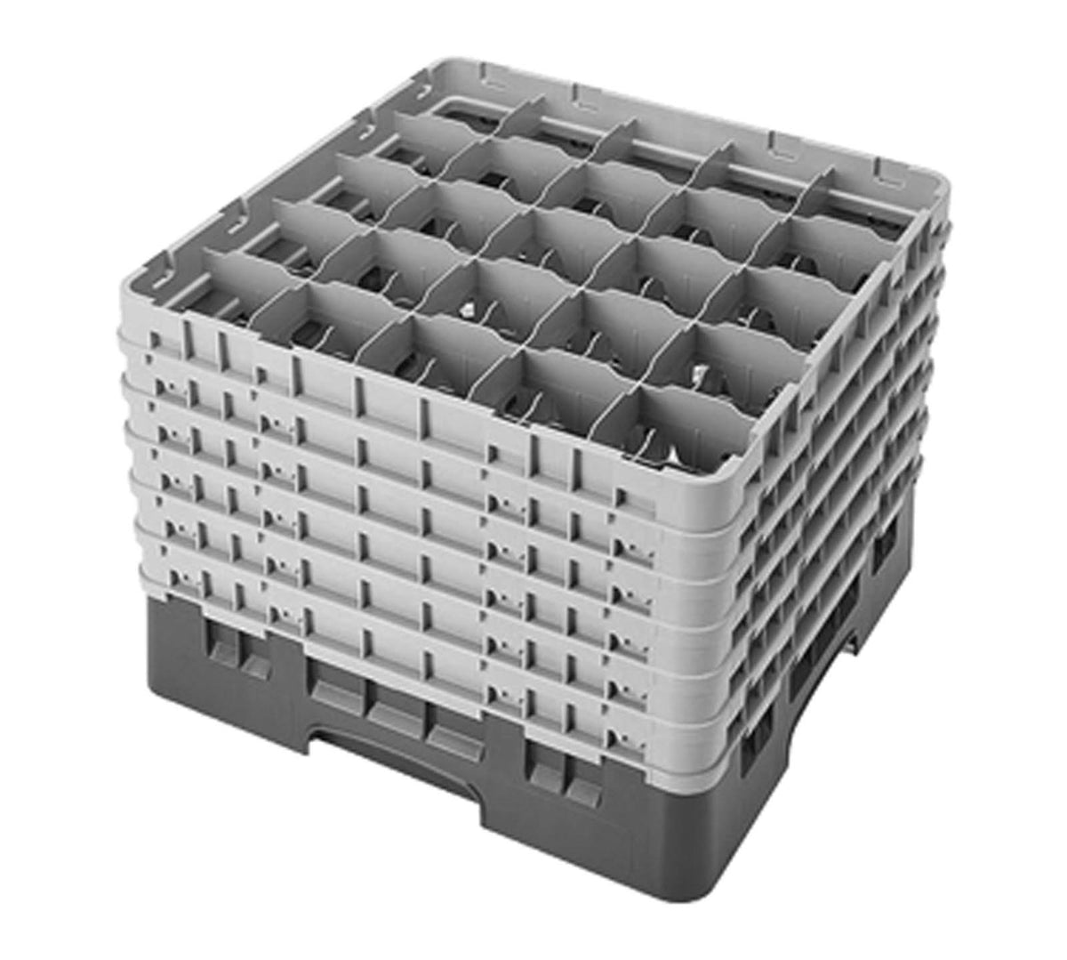 Navy Blue 25 Compartment Glass Rack U730710