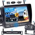 Wireless Backup Camera System with 7 Inch Monitor and 2 Rear View Cameras O408778