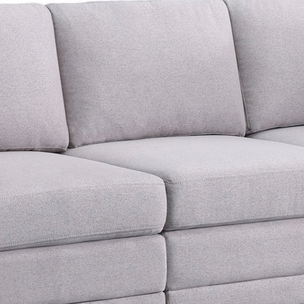 Gray 96 Inch 3 Seater Modular Sofa W90150