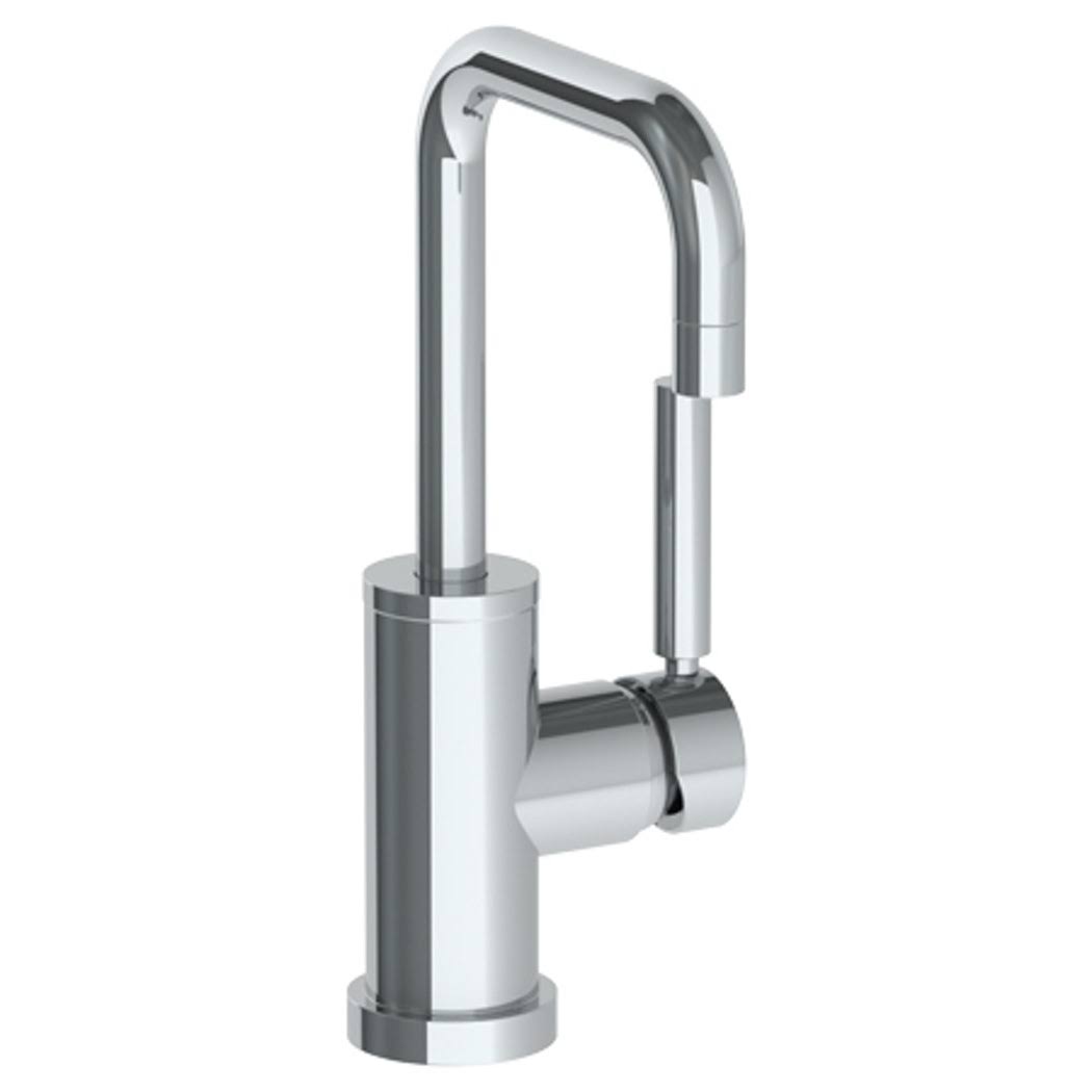 Square Bathroom Sink Faucet in Aged Brass R4315