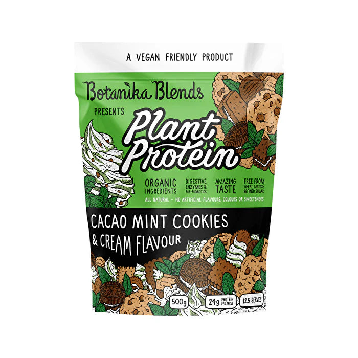 Cacao Mint Cookies & Cream Plant Protein 500g W33370