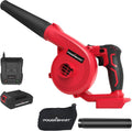 145 MPH Cordless Leaf Blower Battery & Charger Included Pack of 2 R825