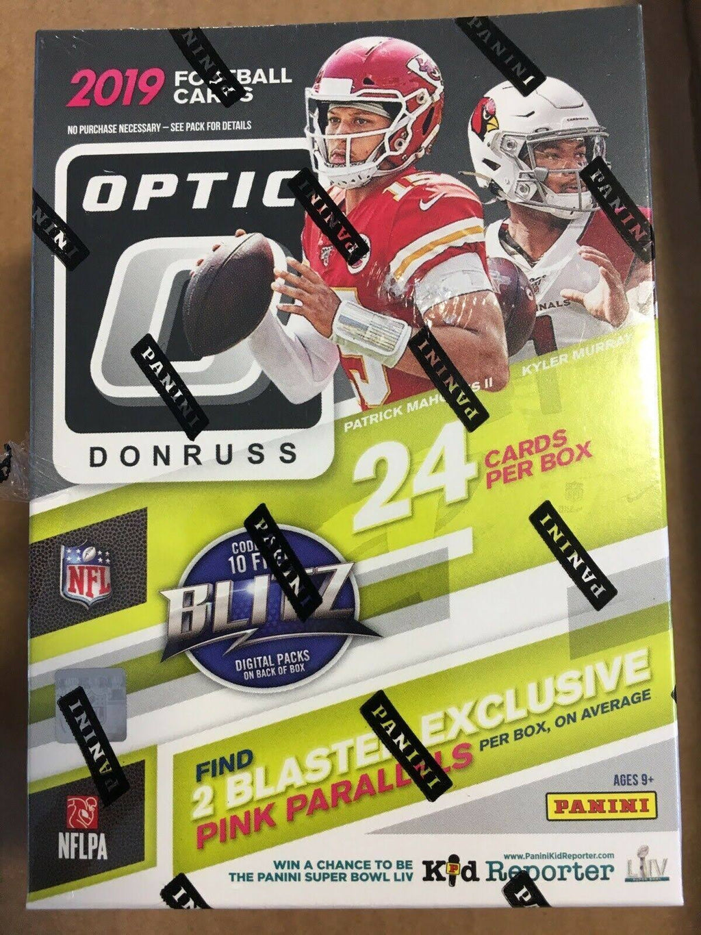 2019 Donruss Optic Football Blaster Box U62103