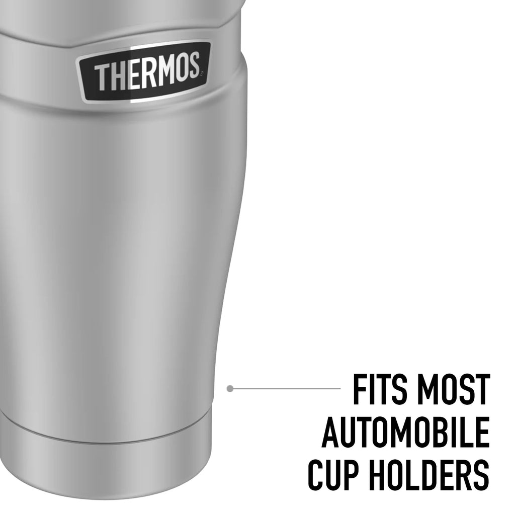 Purple Stainless Steel Travel Tumbler, Vacuum Insulated, 16oz P776786
