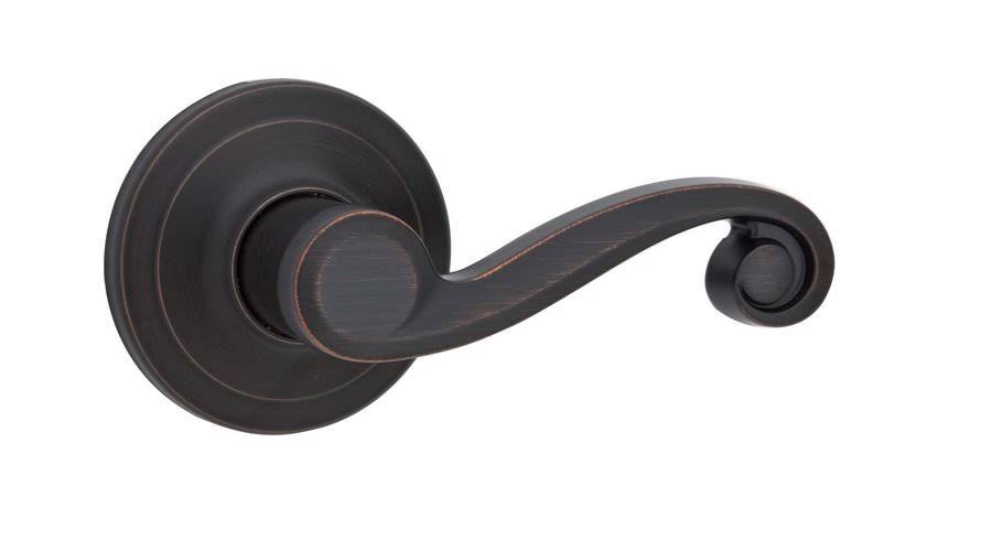 Satin Chrome Left Hand Interior Double Cylinder Handleset Trim J793206