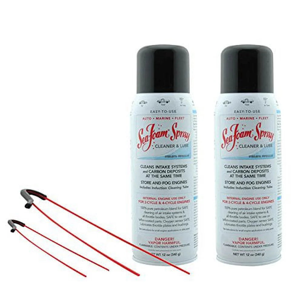 Sea Foam Spray Top Engine Cleaner And Lube 12oz (Pack Of 2) E979