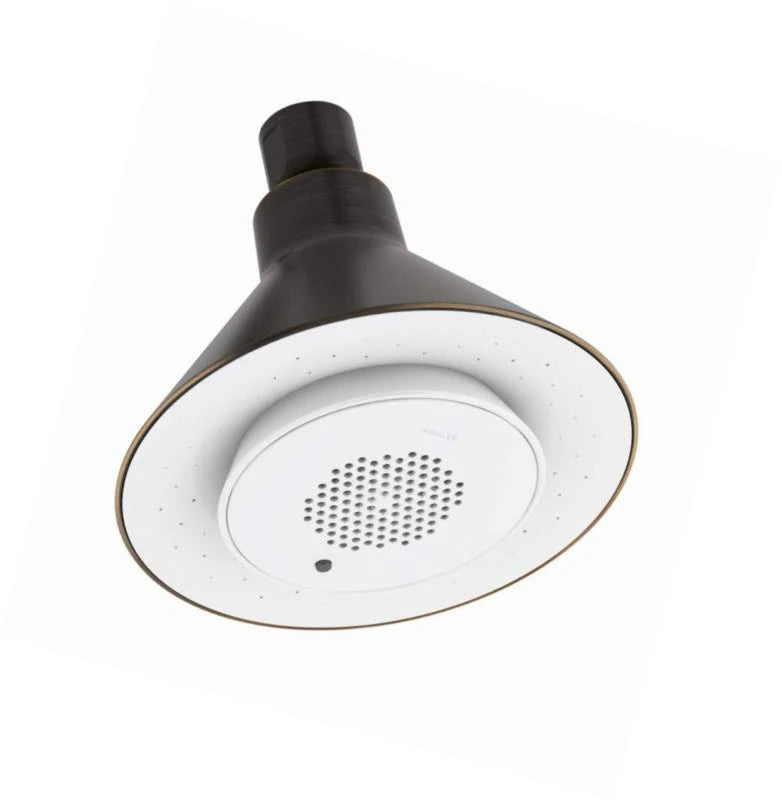 Oil Rubbed Bronze Single Function Showerhead with Wireless Speaker C94267
