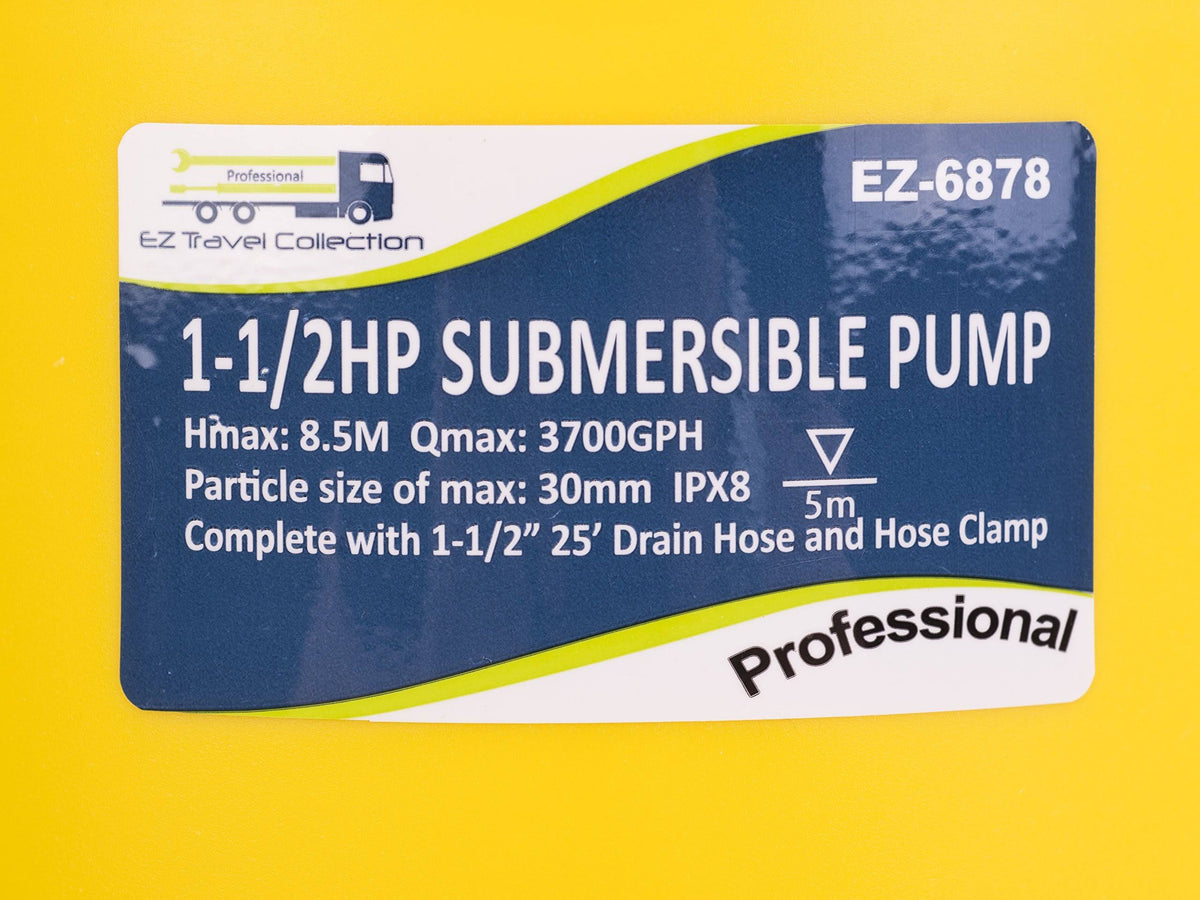 Hot Tub and Swimming Pool Drain Pump with Hose T189