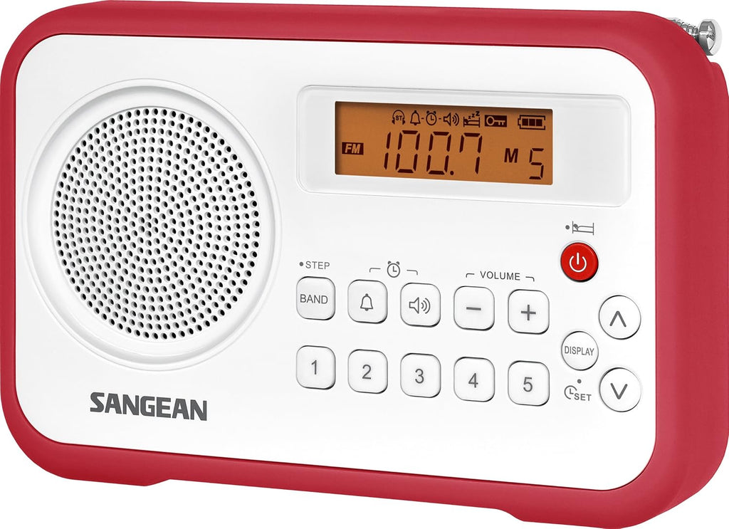 AM/FM Portable Digital Radio Pack of 2 E103
