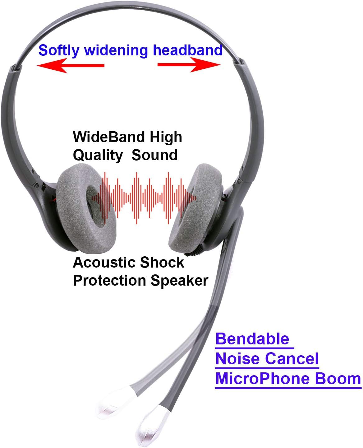 Noise Cancelling Mic Headset K579140