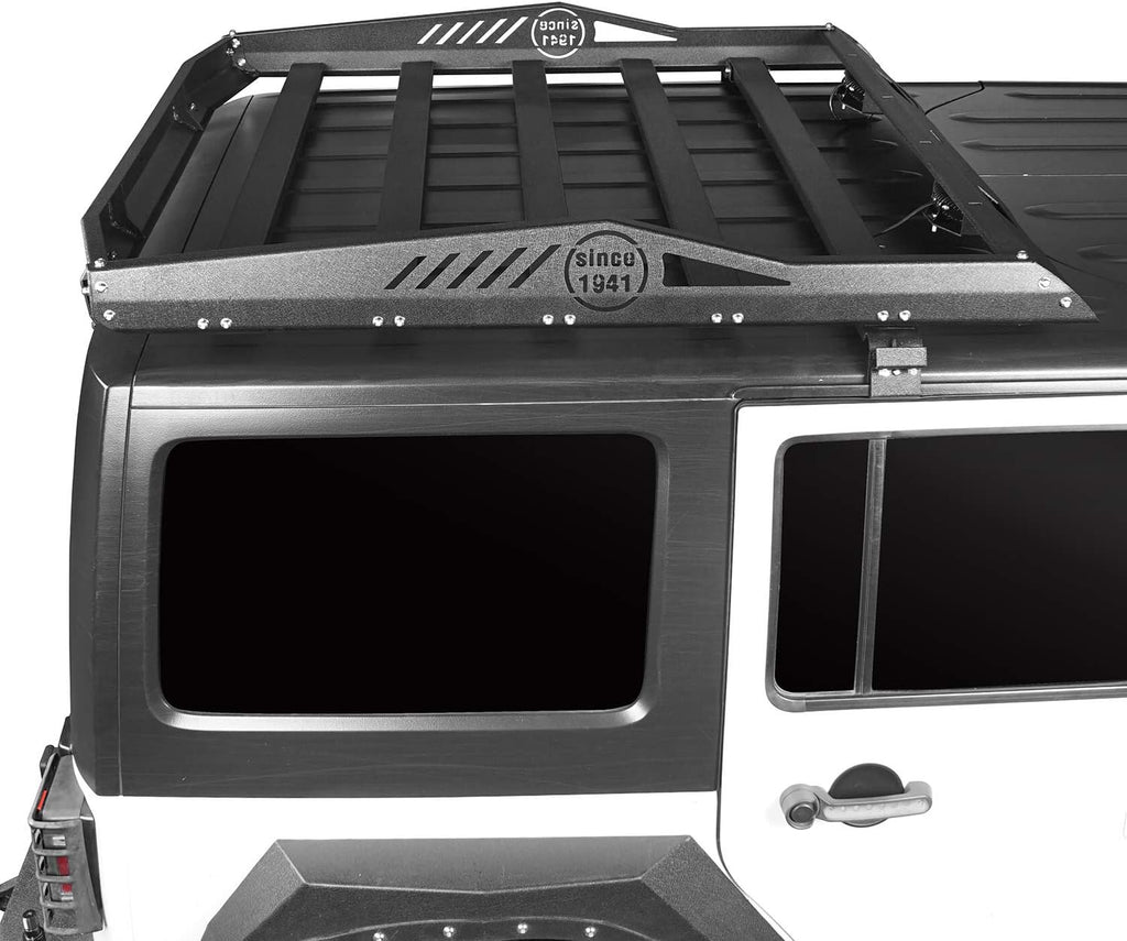 Hard Top Rear Roof Rack Cargo Carrier Basket U161