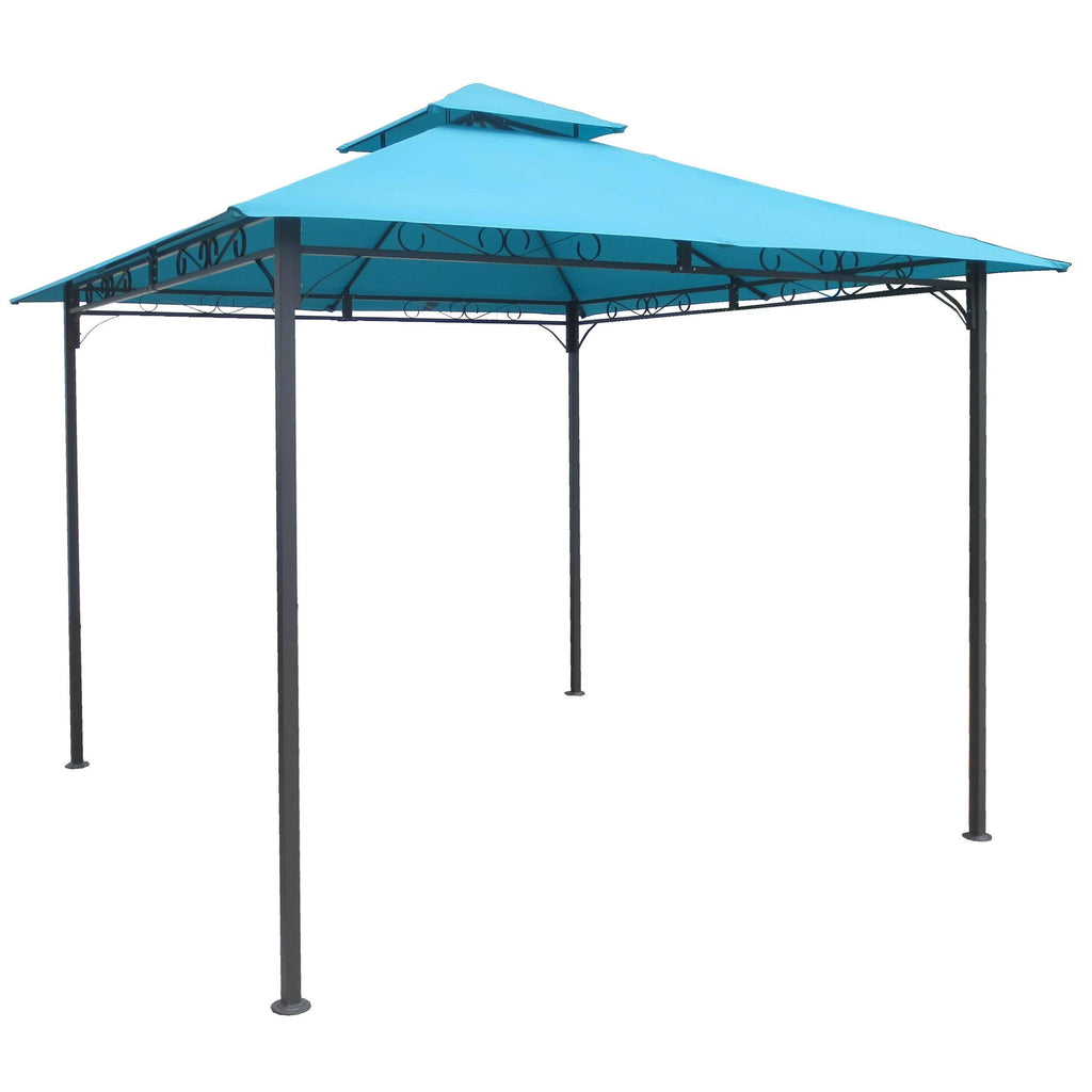 Blue Square Vented Canopy Gazebo F1616