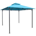 Blue Square Vented Canopy Gazebo F1616
