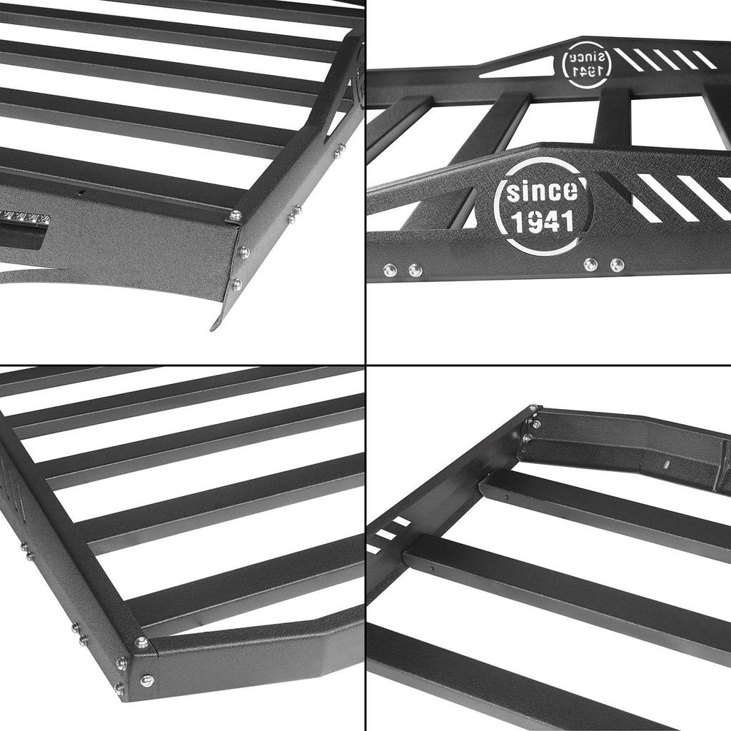 Hard Top Rear Roof Rack Cargo Carrier Basket U161
