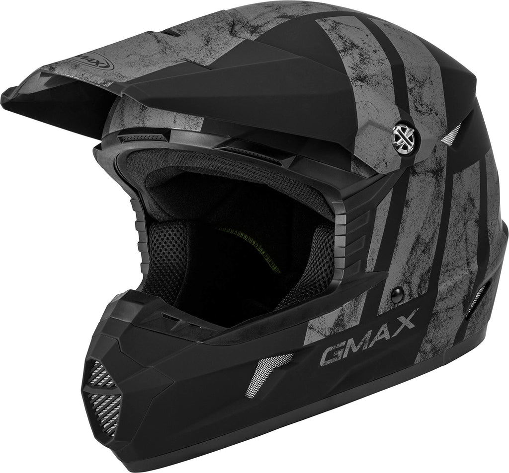Matte Black/Grey Youth Off-Road Helmet S75616
