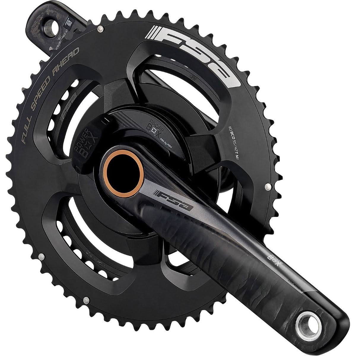 Carbon Road Chainset - 50.34t - Black F22200