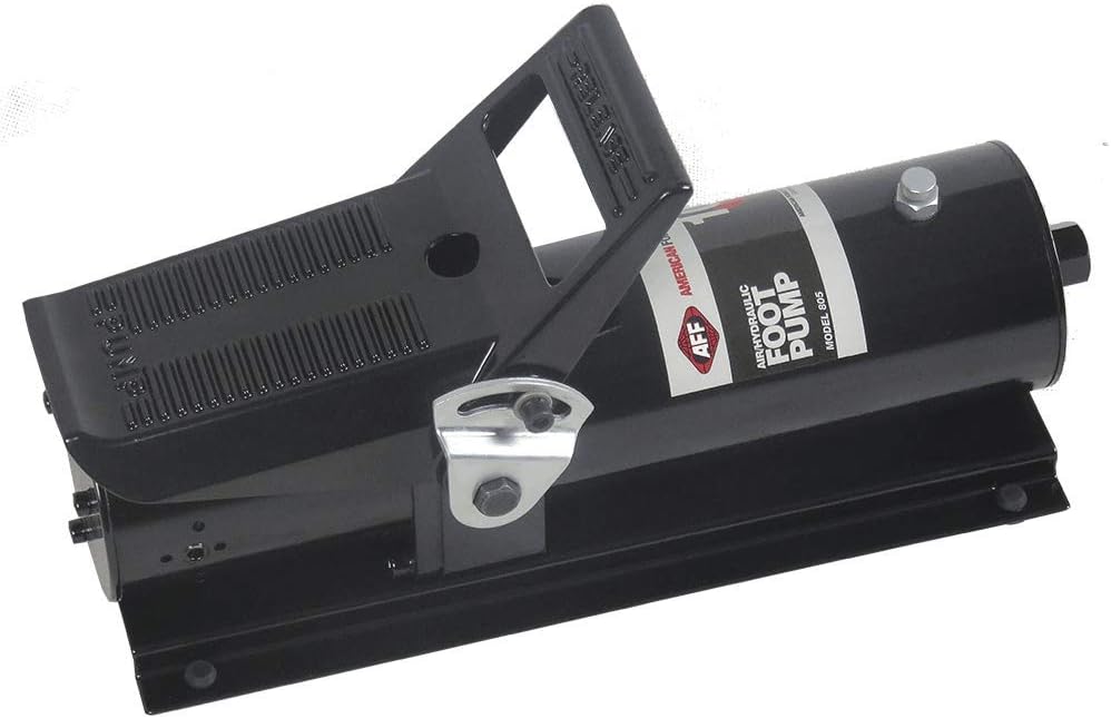 Air/Hydraulic Foot Pedal Pump, 10 Ton Capacity, 10,000 PSI U90184