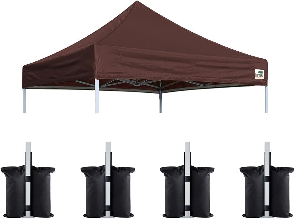 10x15 Red Pop Up Canopy Tent Cover Replacement Pack of 2 N495094