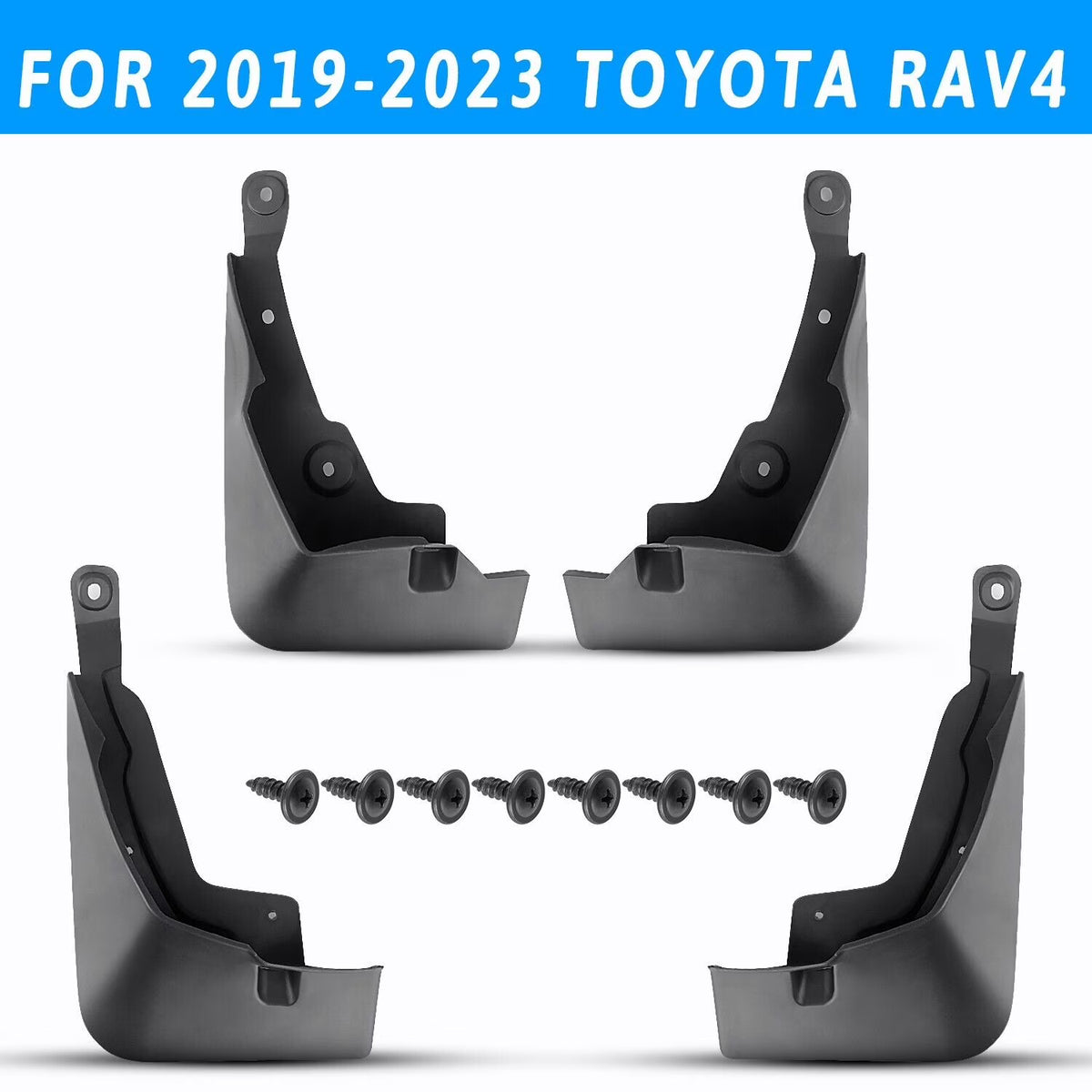 4PCS Mud Flaps Splash Guards Front & Rear Fender M146665