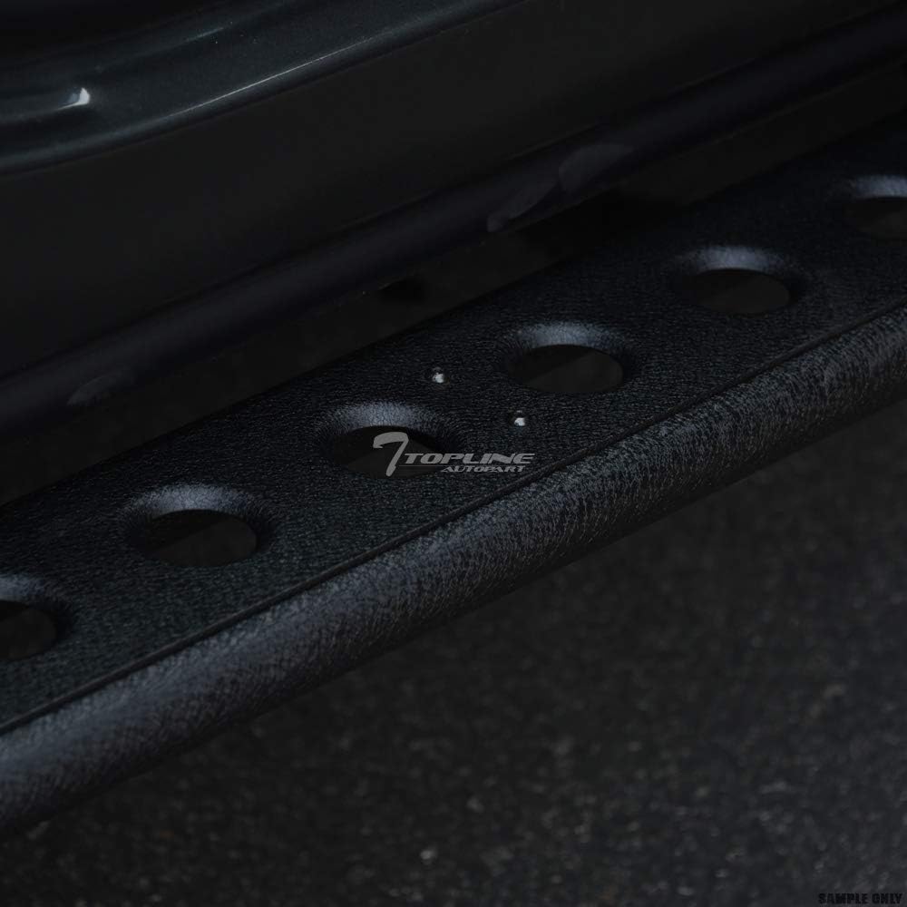 Textured Black Rock Slider Side Step Rail Nerf Bars Q83902