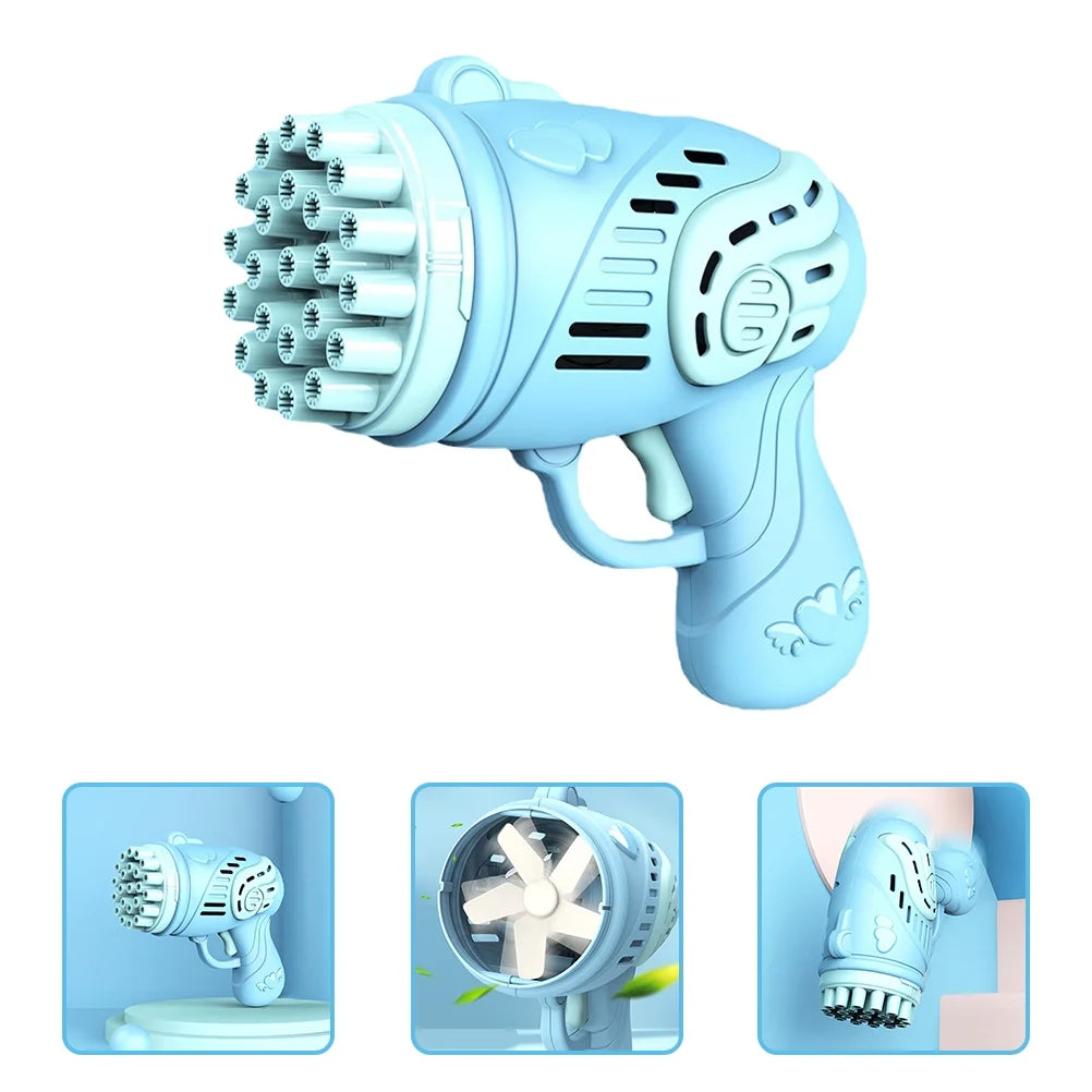 23 Hole Bubble Machine Kid Bubble Blower Toy K150911