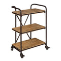 3 Tiered Rolling Bar Cart O936