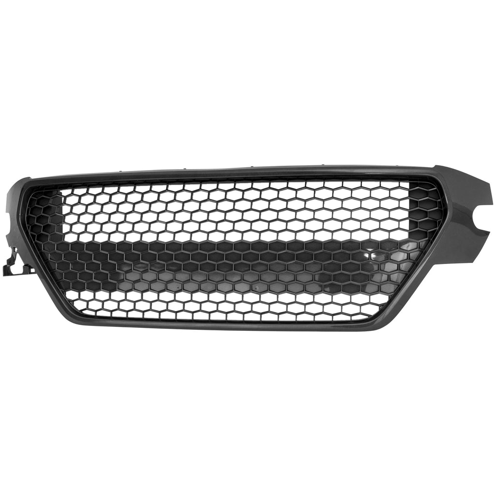 Textured Gray Front Bumper Grille P972