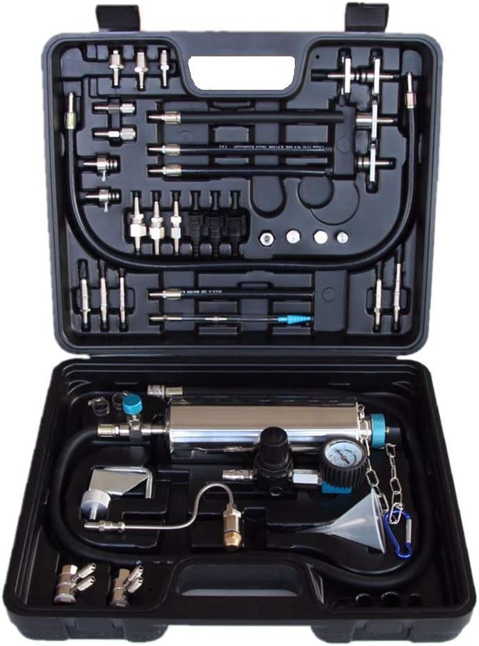 Non-dismantle Fuel Injector Cleaner Kit 600ML with Case 120PSI I1792