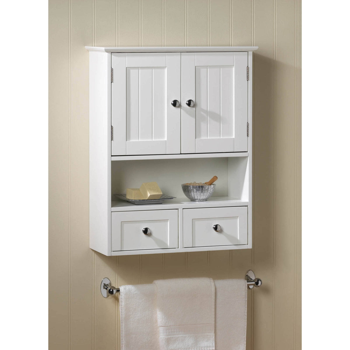 White Wall Cabinet Q533