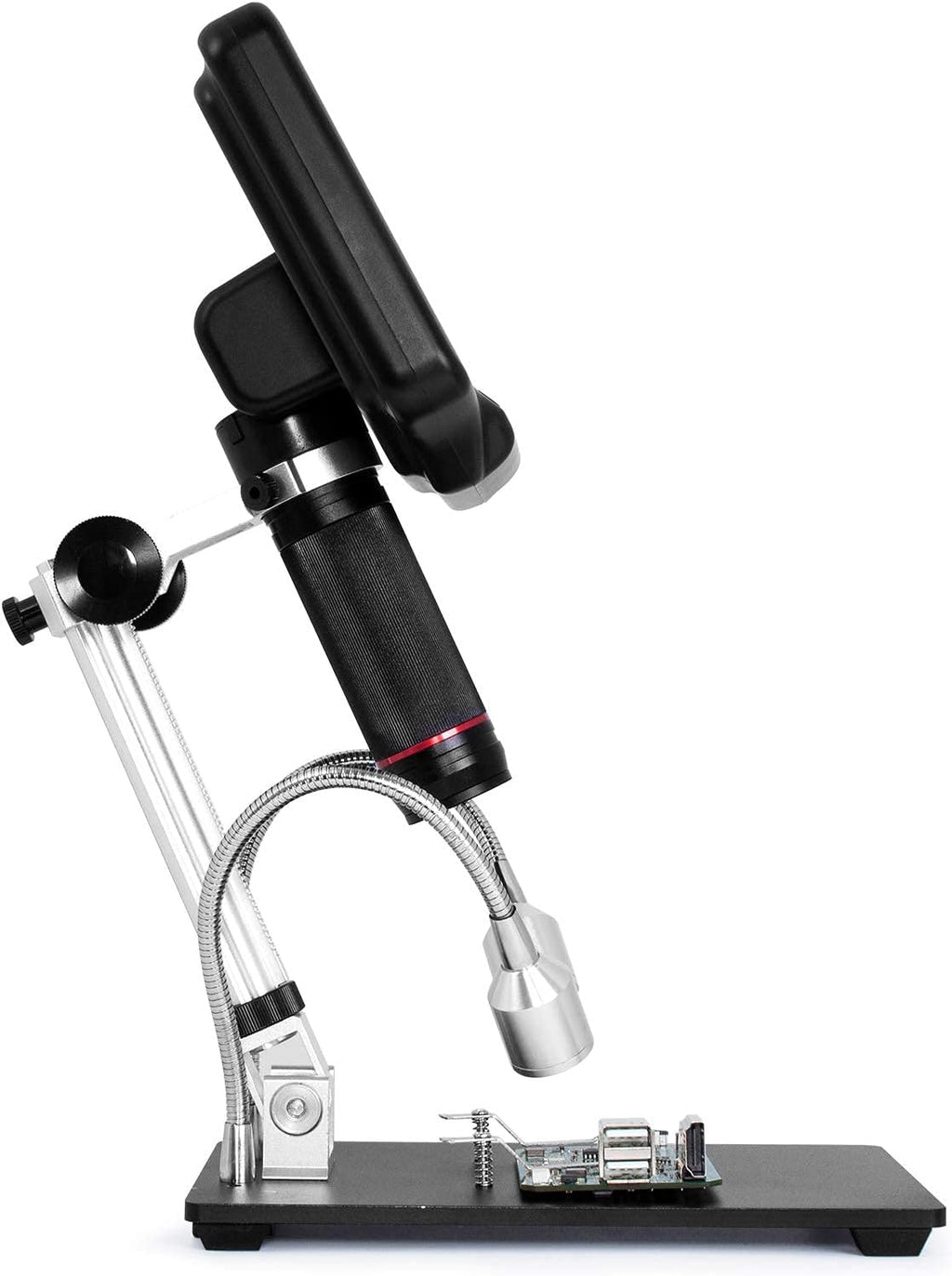 1080P 4MP Digital Microscope with 7-inch HD LCD Display and 270X Magnification V494