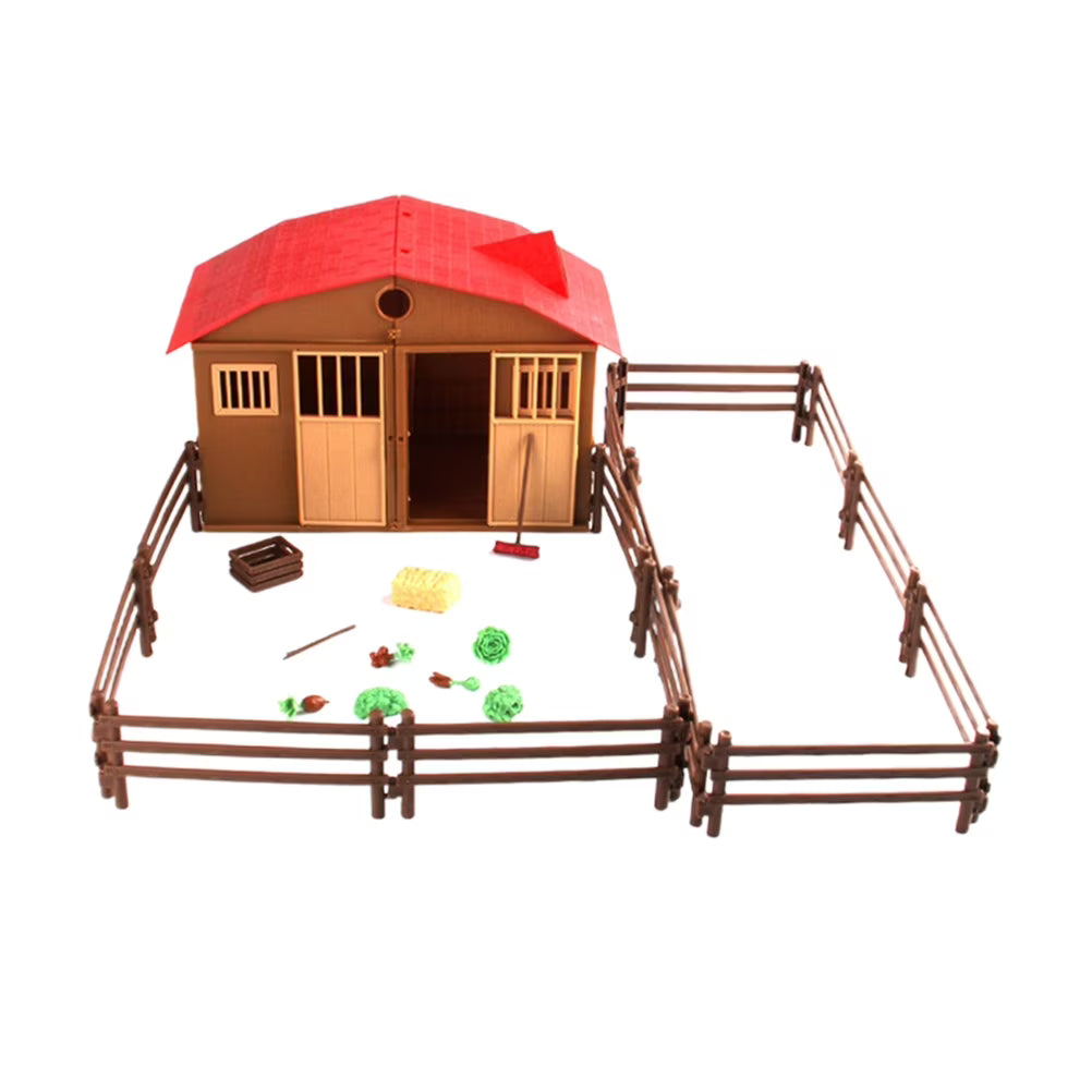 Simulation Farm Playset Sand Table Scene Model Toy B989