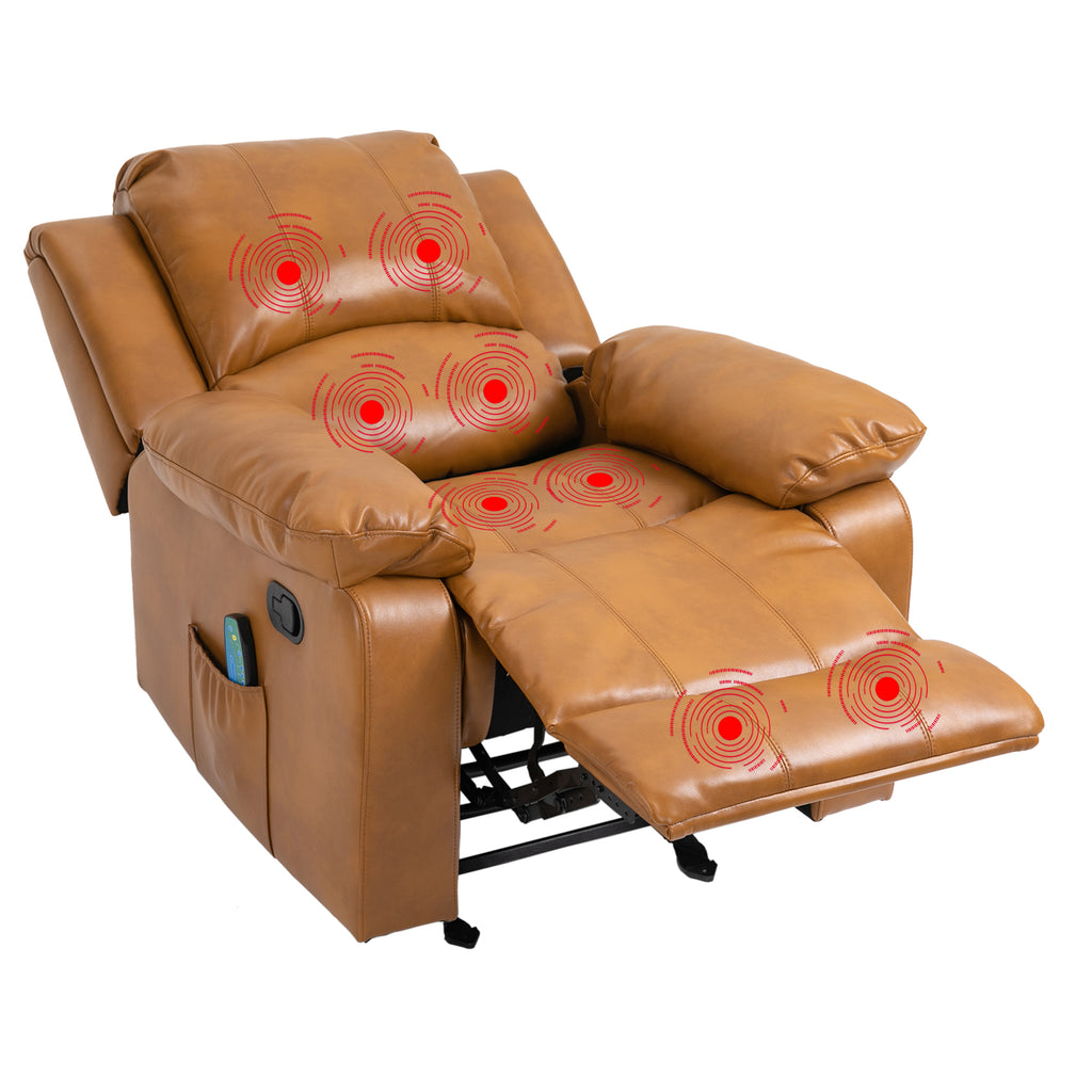 Faux Leather Power Lift Recliner Chair with Remote Control Y82161