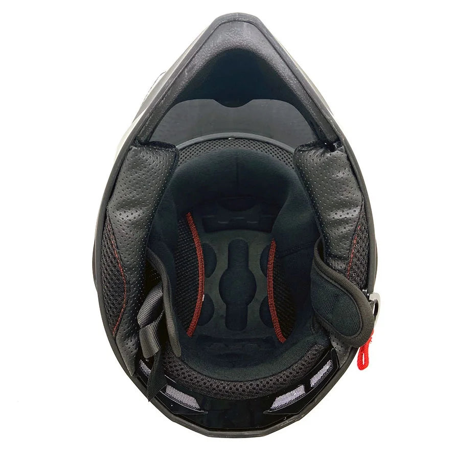 Gloss Black Full-Face Motorcycle Helmet D426146