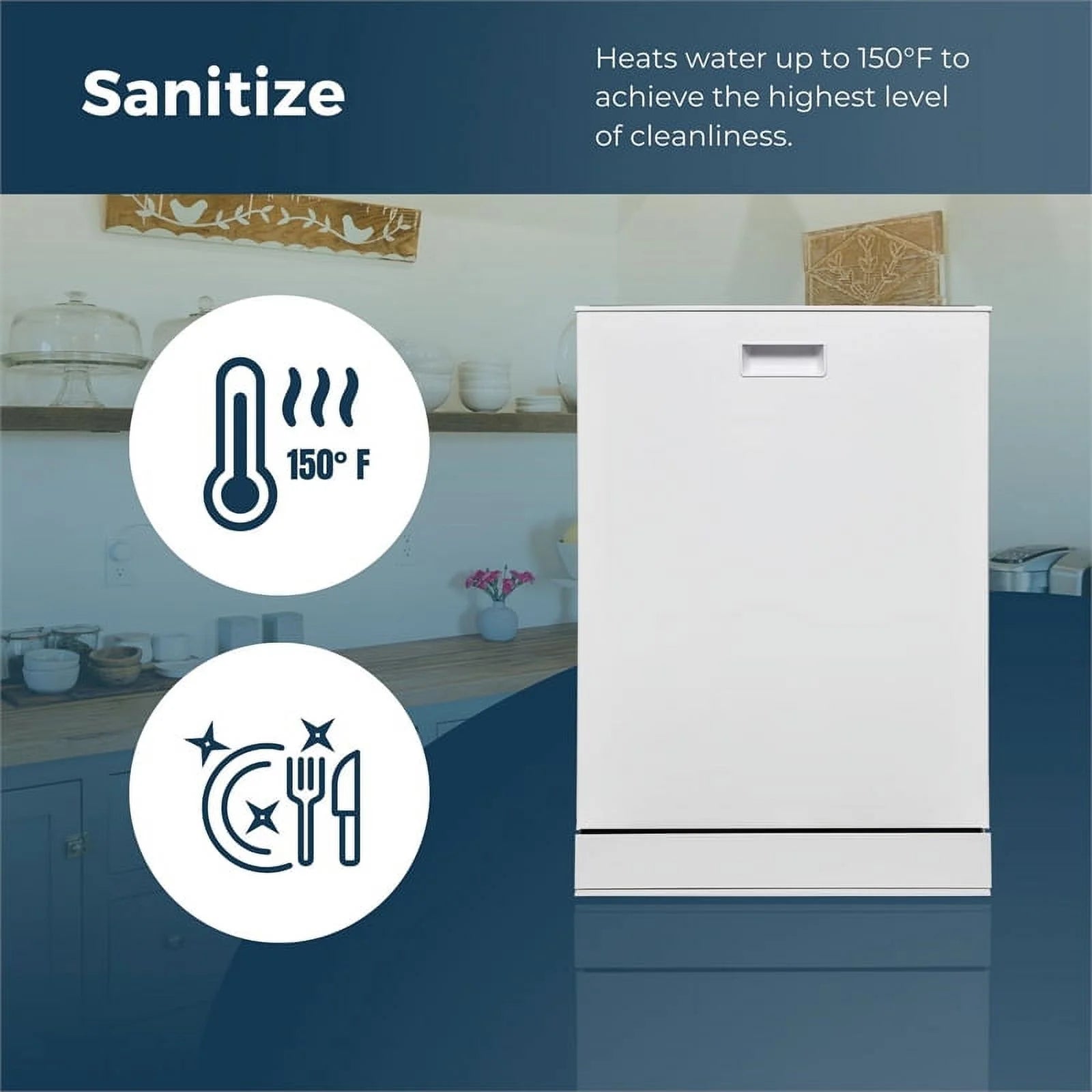 24" Stainless Steel Built-In Dishwasher Y3143