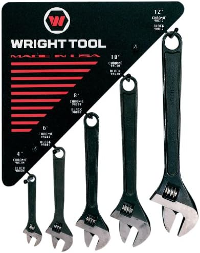 Black Adjustable Wrenches H61445
