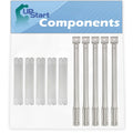 5-Pack Stainless Steel BBQ Grill Flame Tamer & Tube Burner Replacement Parts S44023