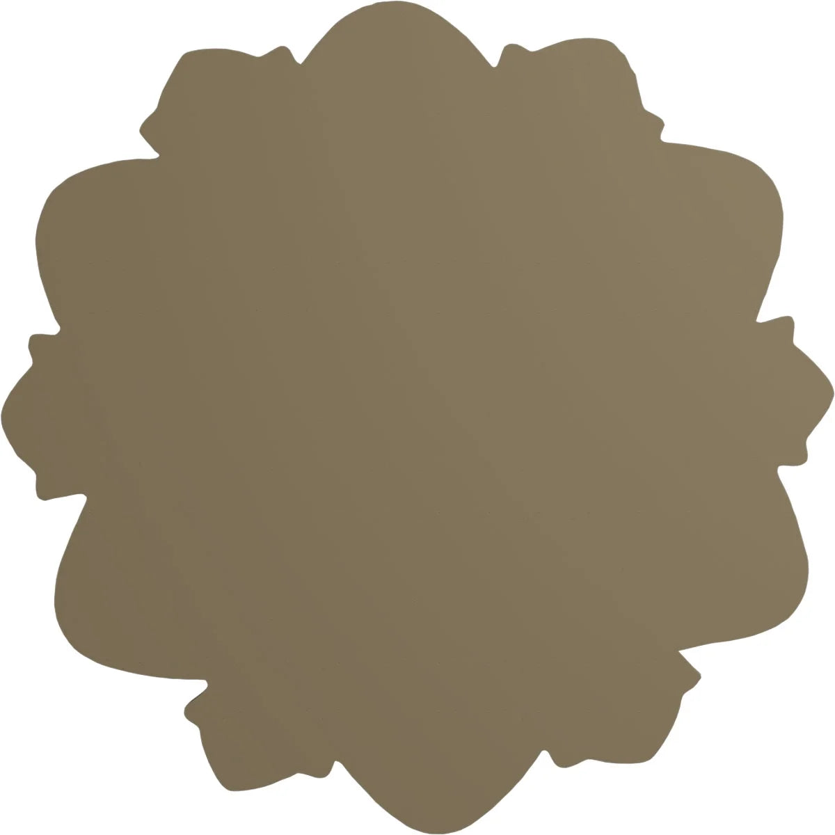 7 5/8"OD x 1"P Hand-Painted Pewter Ceiling Medallion D240