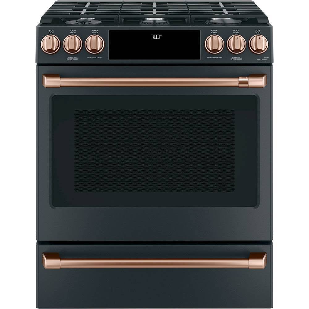 Brushed Copper Gas Knobs and Handle Kit L8222