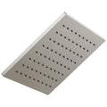 Square Raincan Showerhead Luxe Nickel Q548